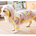 Vestuário de alta qualidade para animais de estimação capa de chuva impermeável para animais de estimação